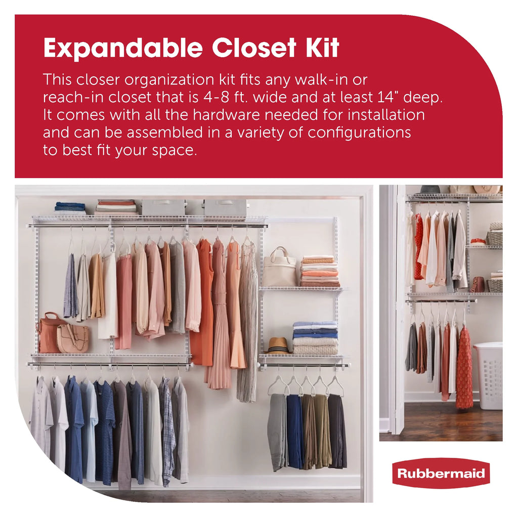 White Closet Kit A89396