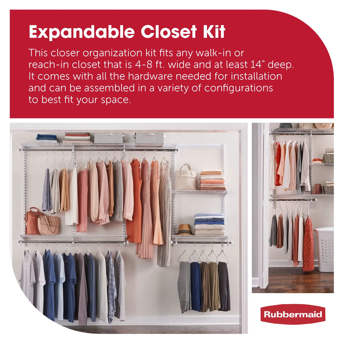 White Closet Kit A89396