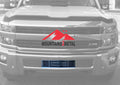 Brushed Stainless Steel Bumper Grille Insert C238
