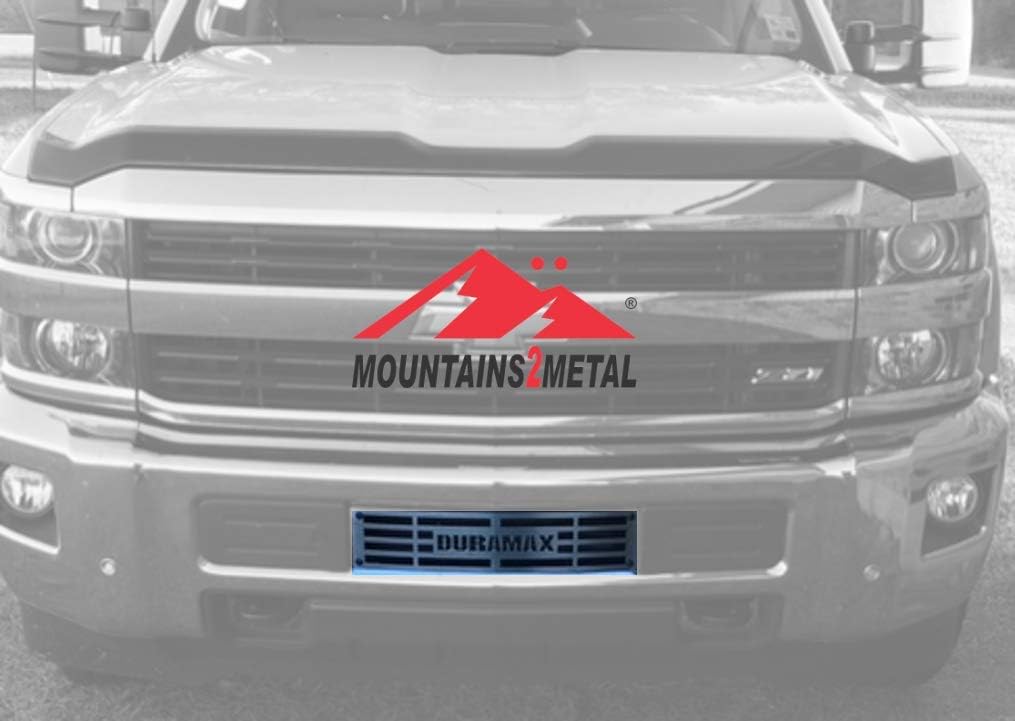 Brushed Stainless Steel Bumper Grille Insert C238
