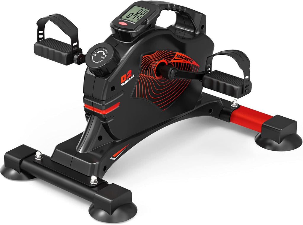 Magnetic Mini Exercise Bike Stationary Cycle with Carpet J123571