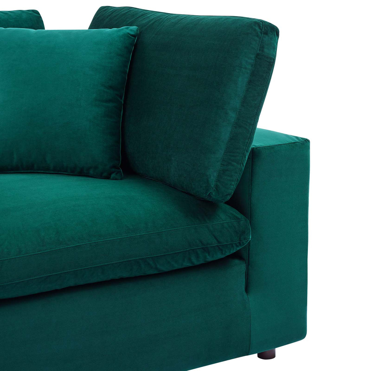 Green Velvet Accent Chair I7794