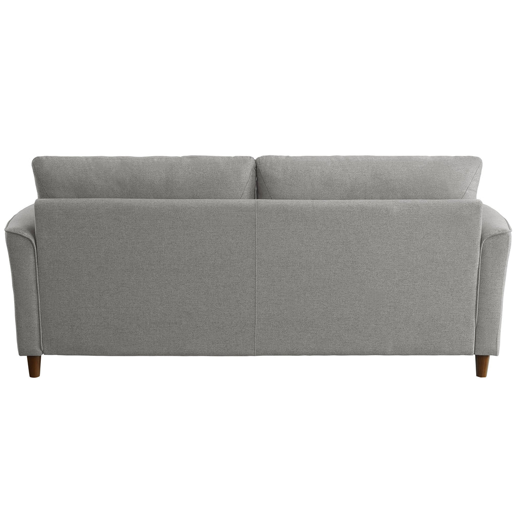 Gray Fabric Upholstered Sofa Z793588