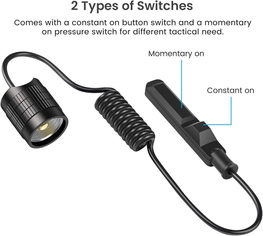 1200 Lumen Rail Mounted LED Tactical Flashlight S93224