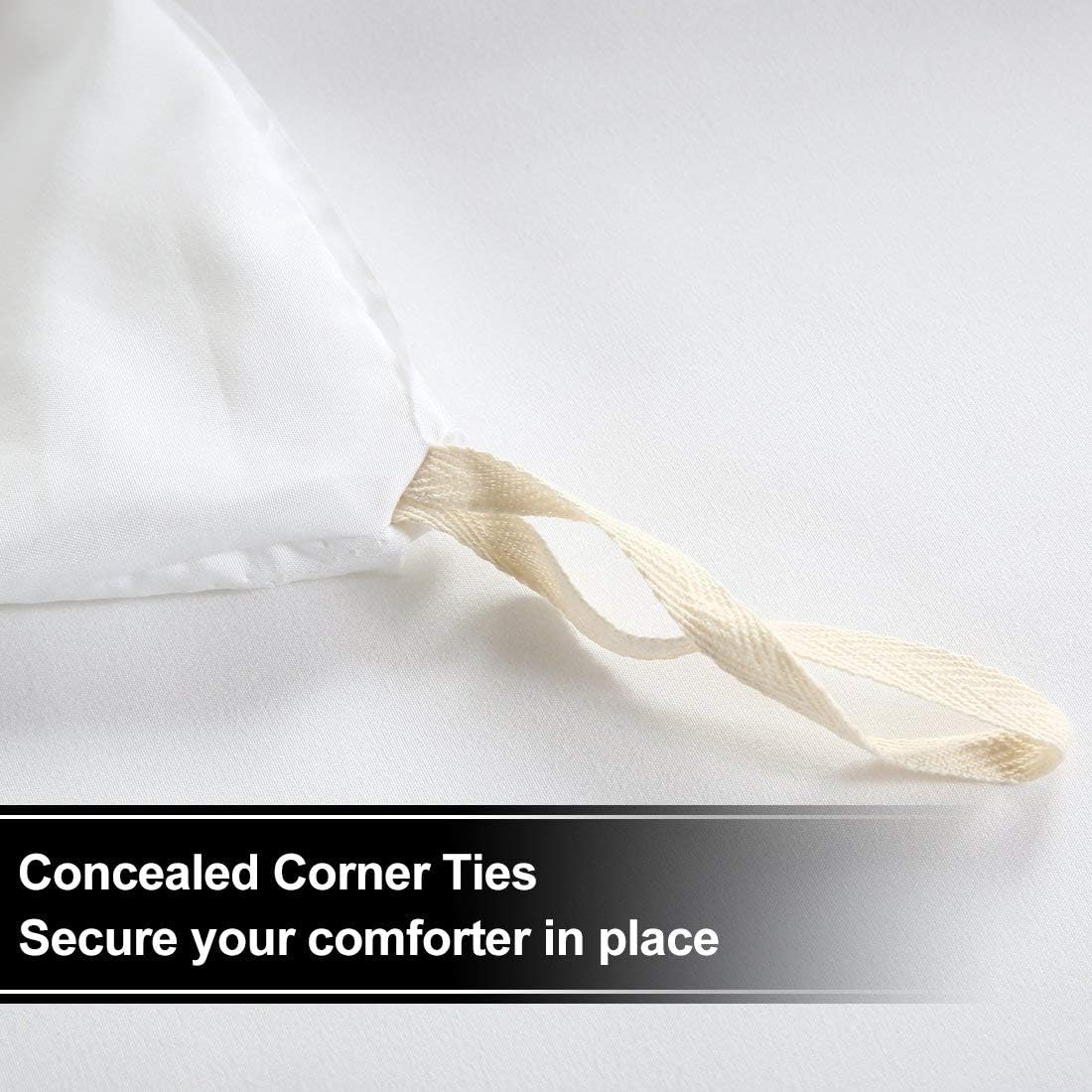 White Queen 4 Piece Microfiber Bed Sheet Set P343221