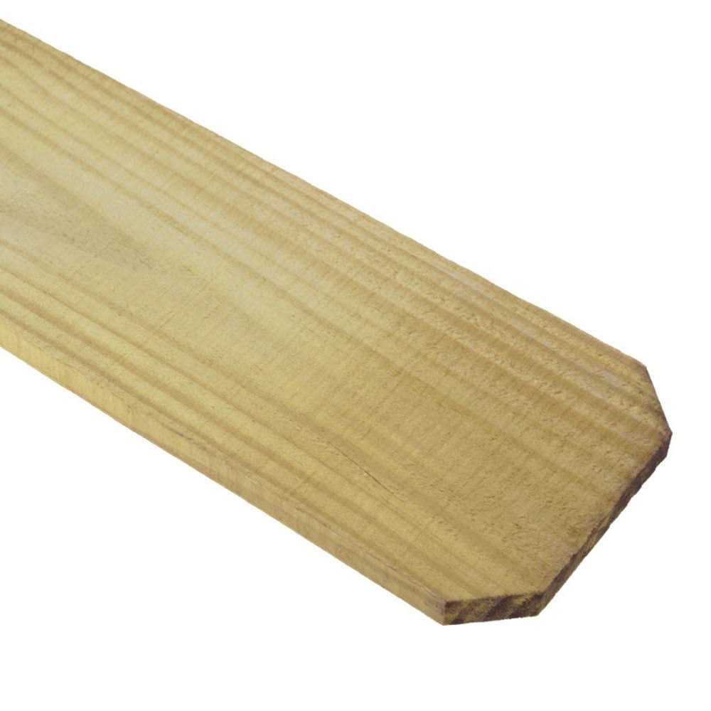 5/8-in x 6-ft Pressure Treated Southern Yellow Pine Dog Ear Fence Picket C888