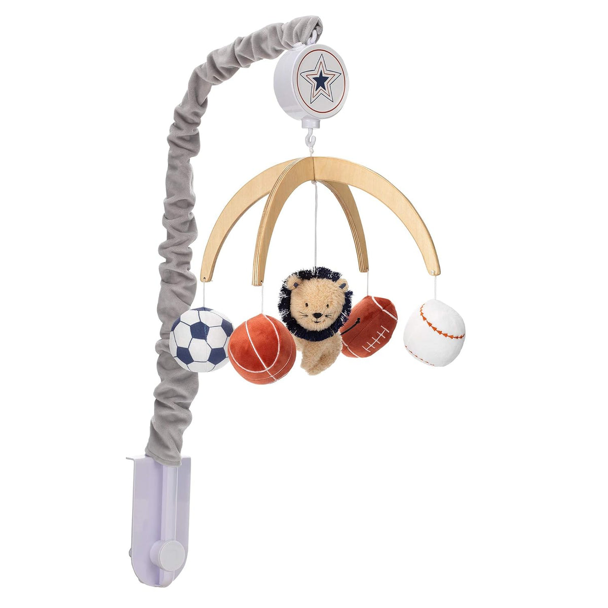 Musical Baby Crib Mobile Soother Toy W369868