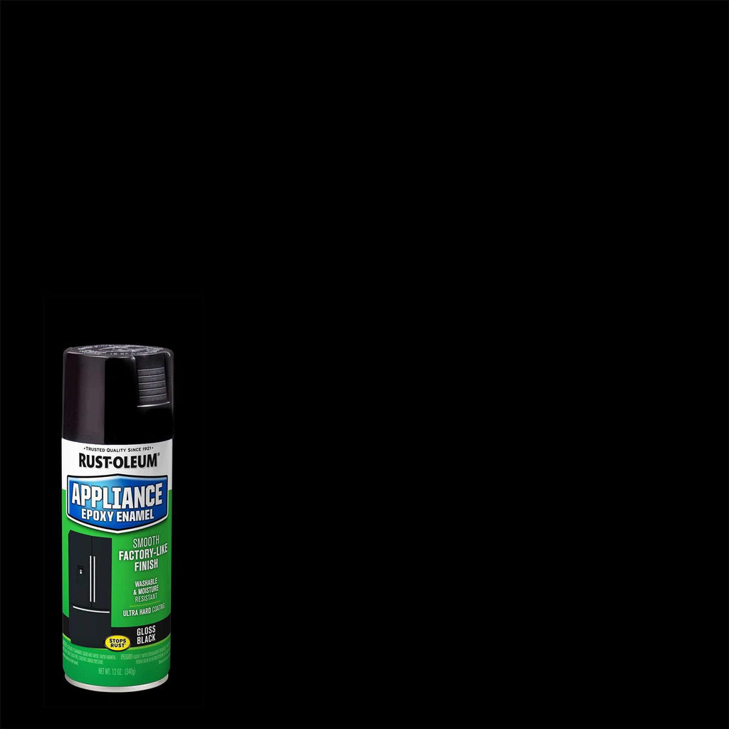 Black Epoxy Appliance Spray Paint M9778