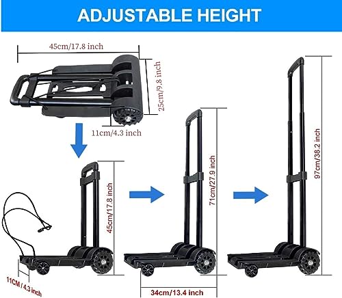 Black Folding Hand Truck J507424