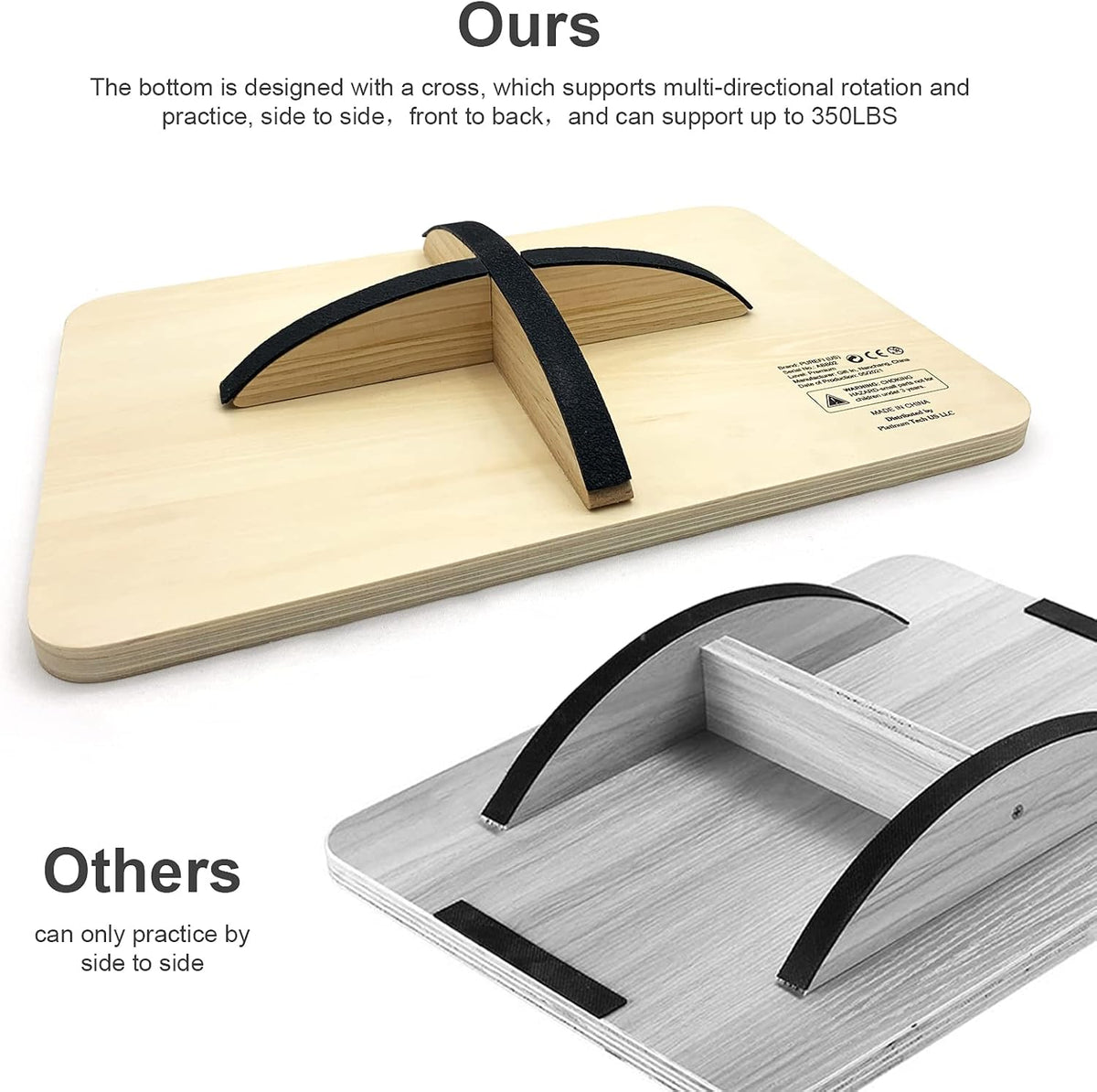 Maze Balance Board Wooden X-Large O907140