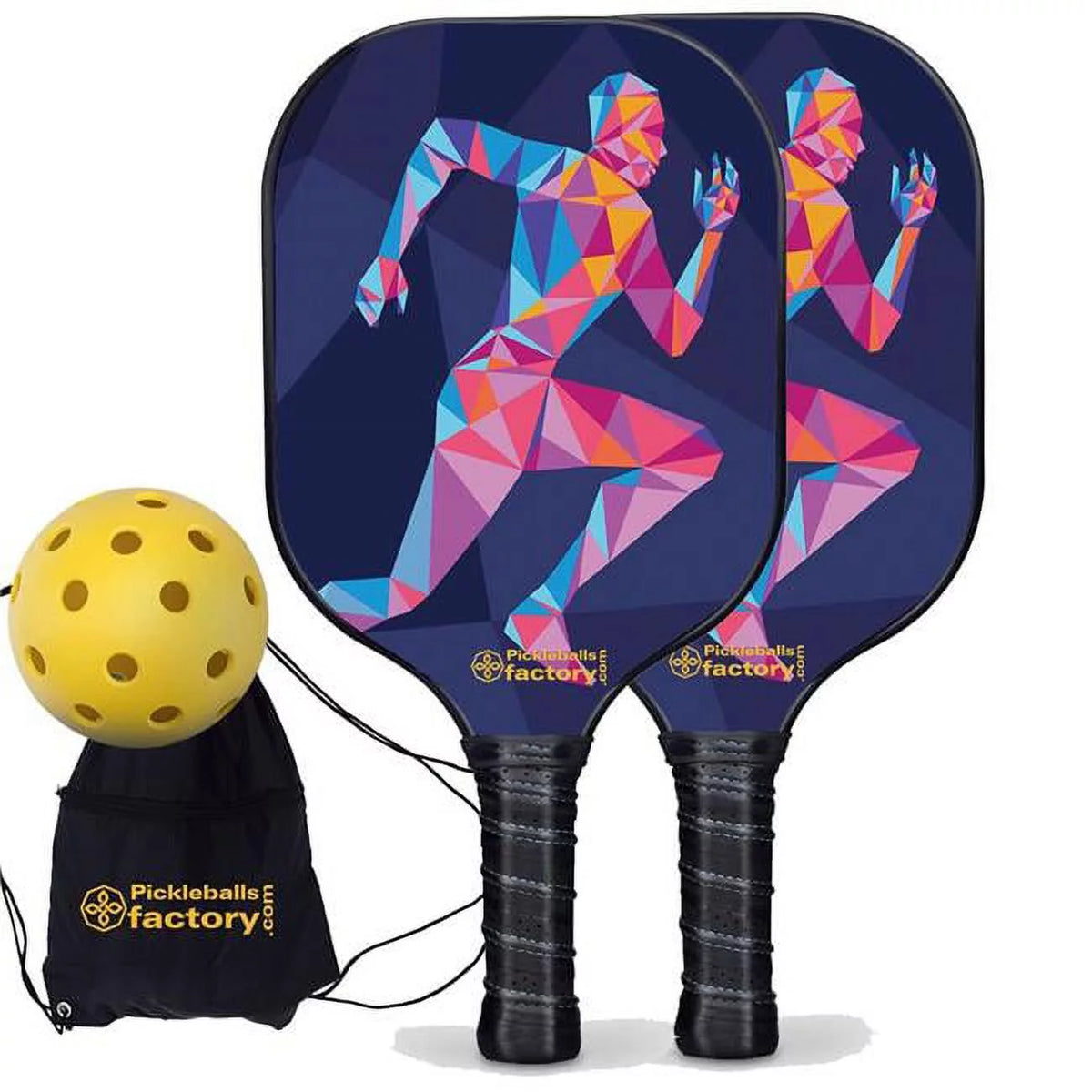 Carbonfiber Graphite Pickleball Paddle Set W91644
