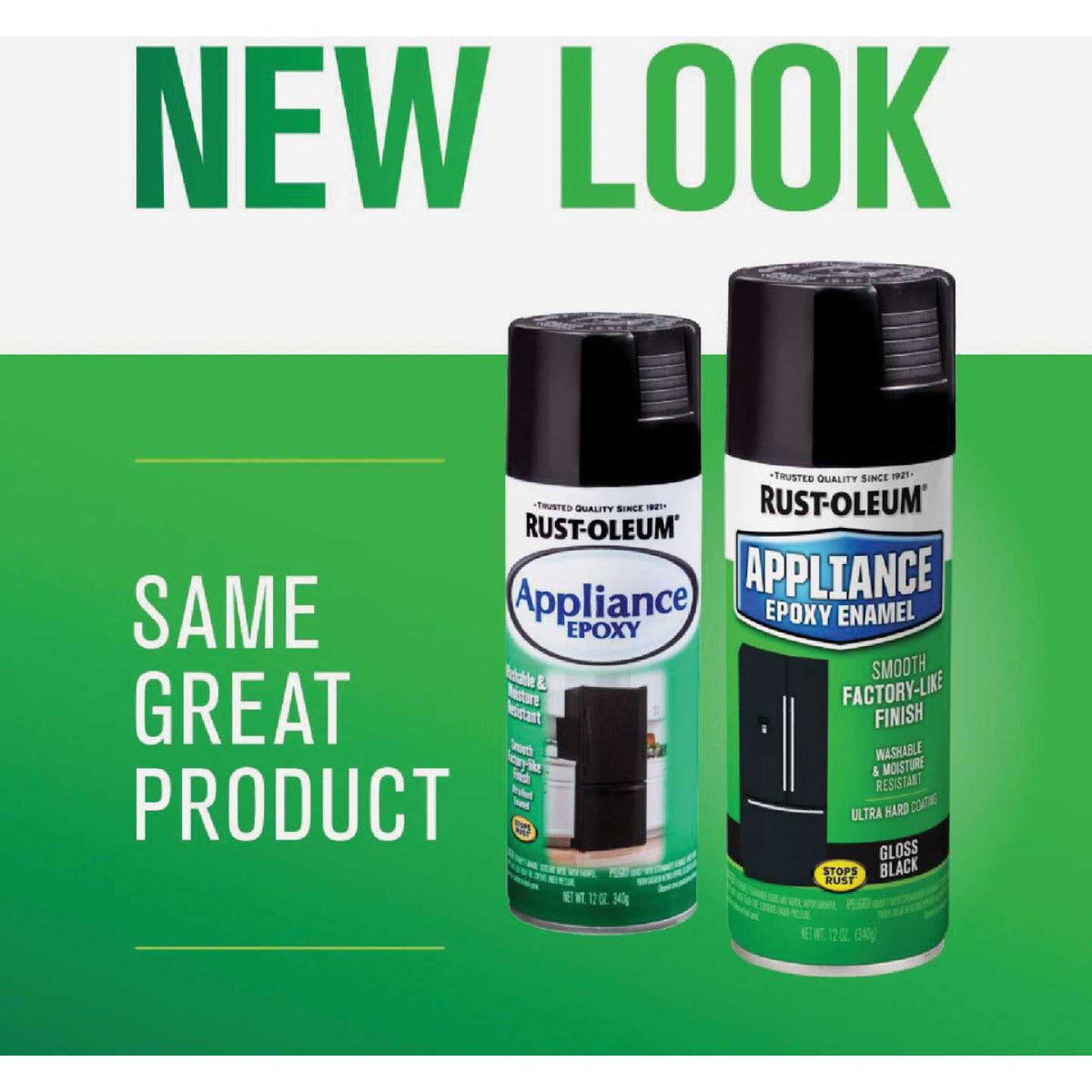 Black Epoxy Appliance Spray Paint M9778