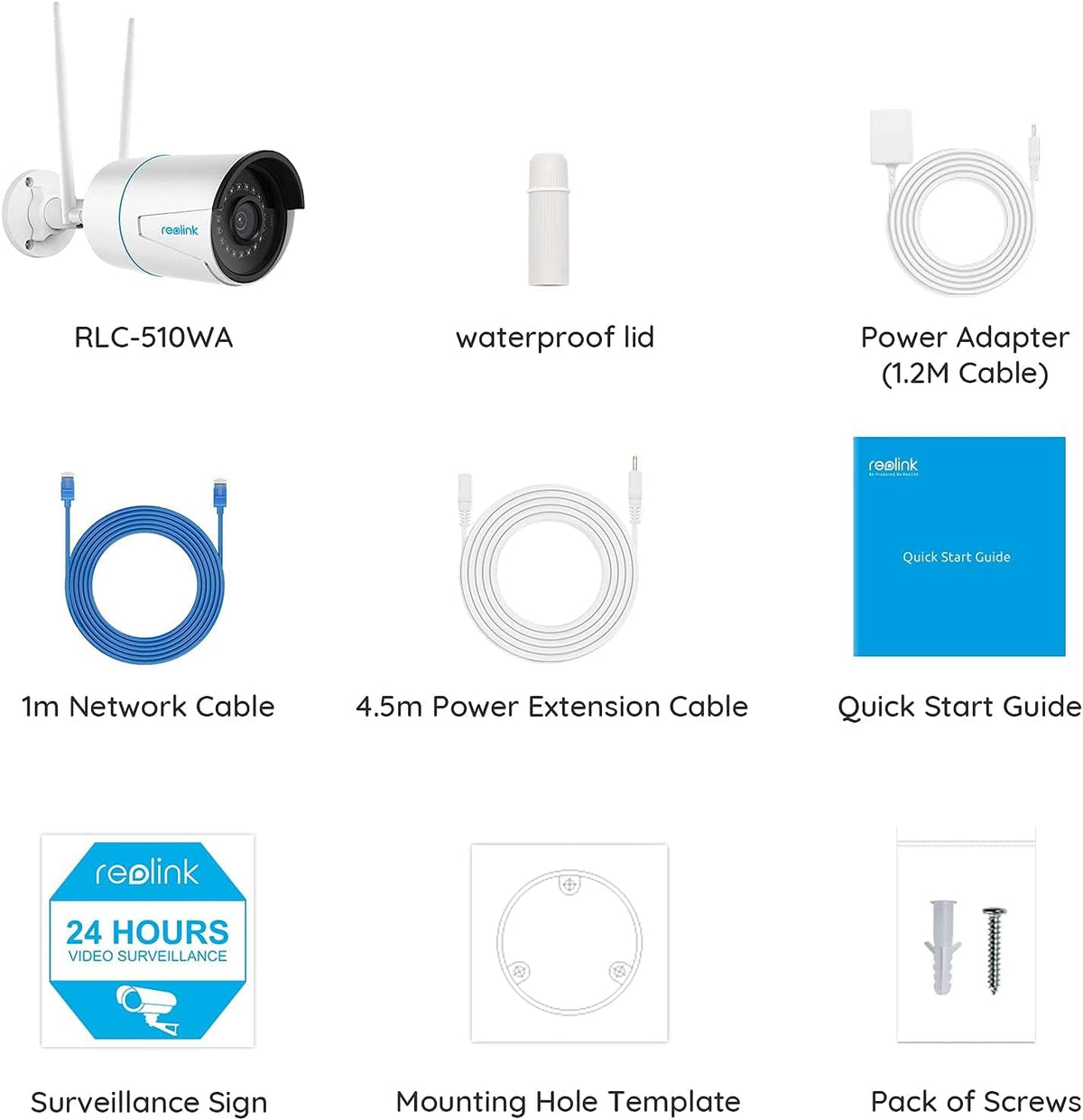 5MP HD Dual Band WiFi Outdoor Security Camera L7140