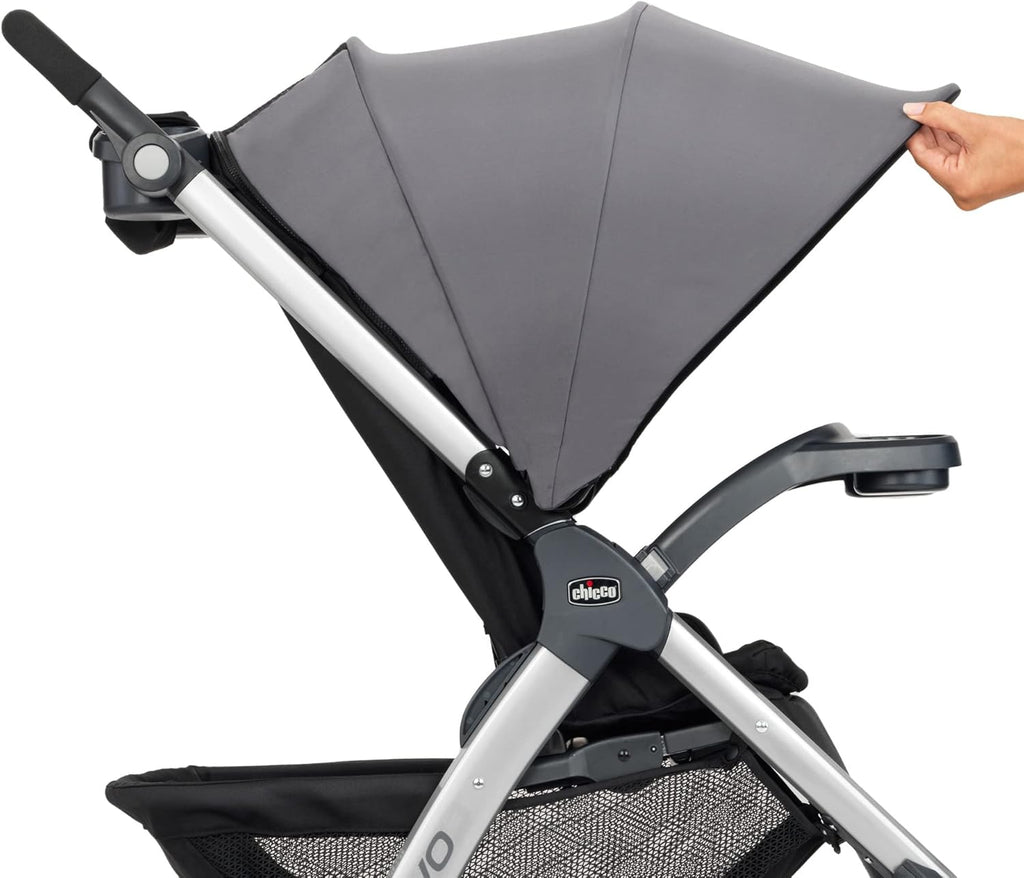 3-in-1 Travel System Stroller with Infant Car Seat and Base, Camden/Black & Grey J476682