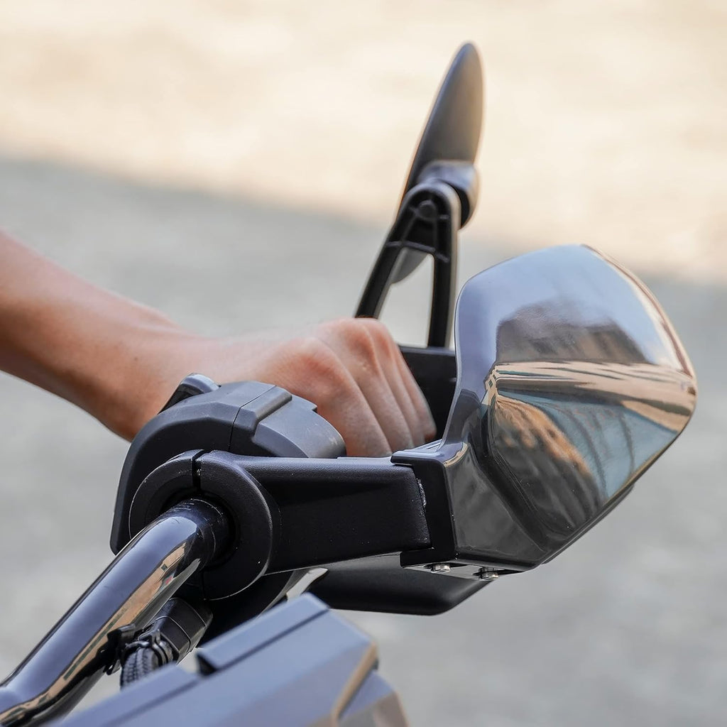 Black Plastic Handguards Wind Deflector Kit 2PCS I554