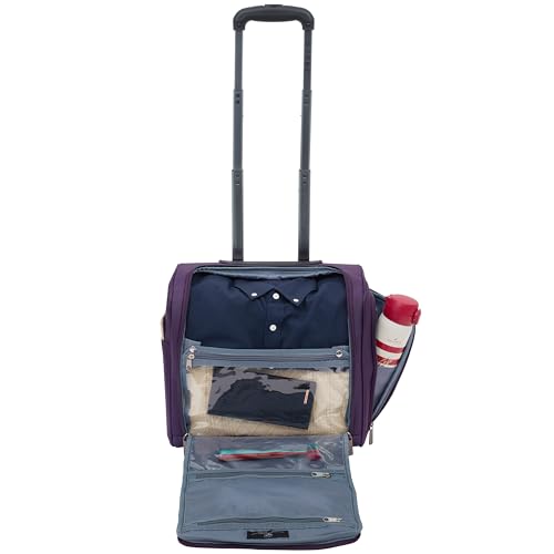 Navy Blue 15-Inch Under Seat Carry-On Luggage F7502