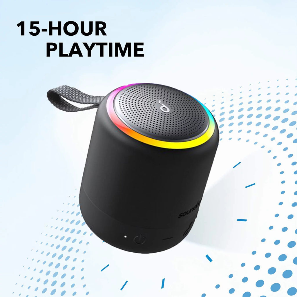 Mini 3 Pro Portable Speaker, 15-Hour Playtime, IPX7 Waterproof A93211