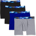 Men's Ultra Lightweight Long Leg Boxer Brief 4-Pack X6238