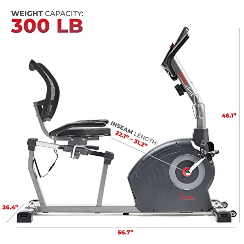 Magnetic Recumbent Bike E394