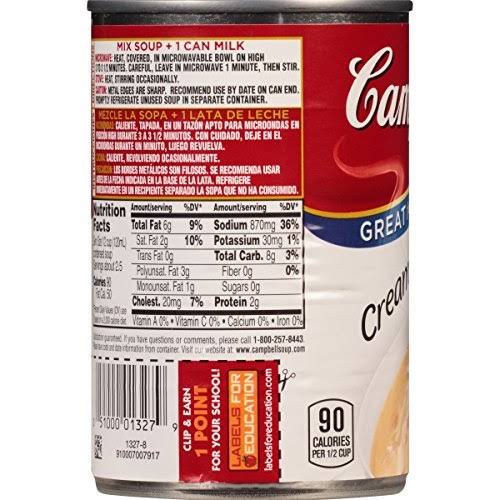 10.5 oz Can Cream of Shrimp Soup Pack of 12 D517500
