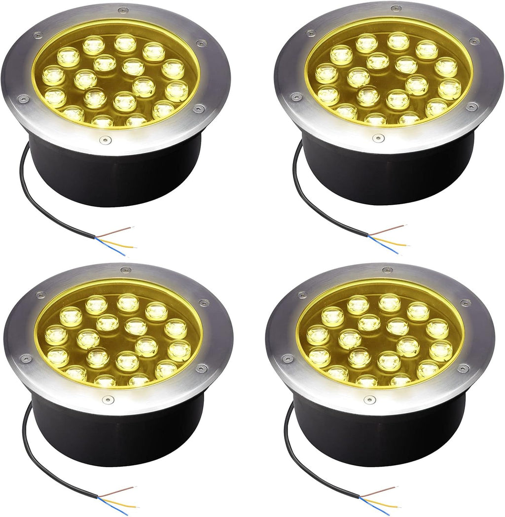 5W Waterproof White LED Well Landscape Light Pack of 4 G511004