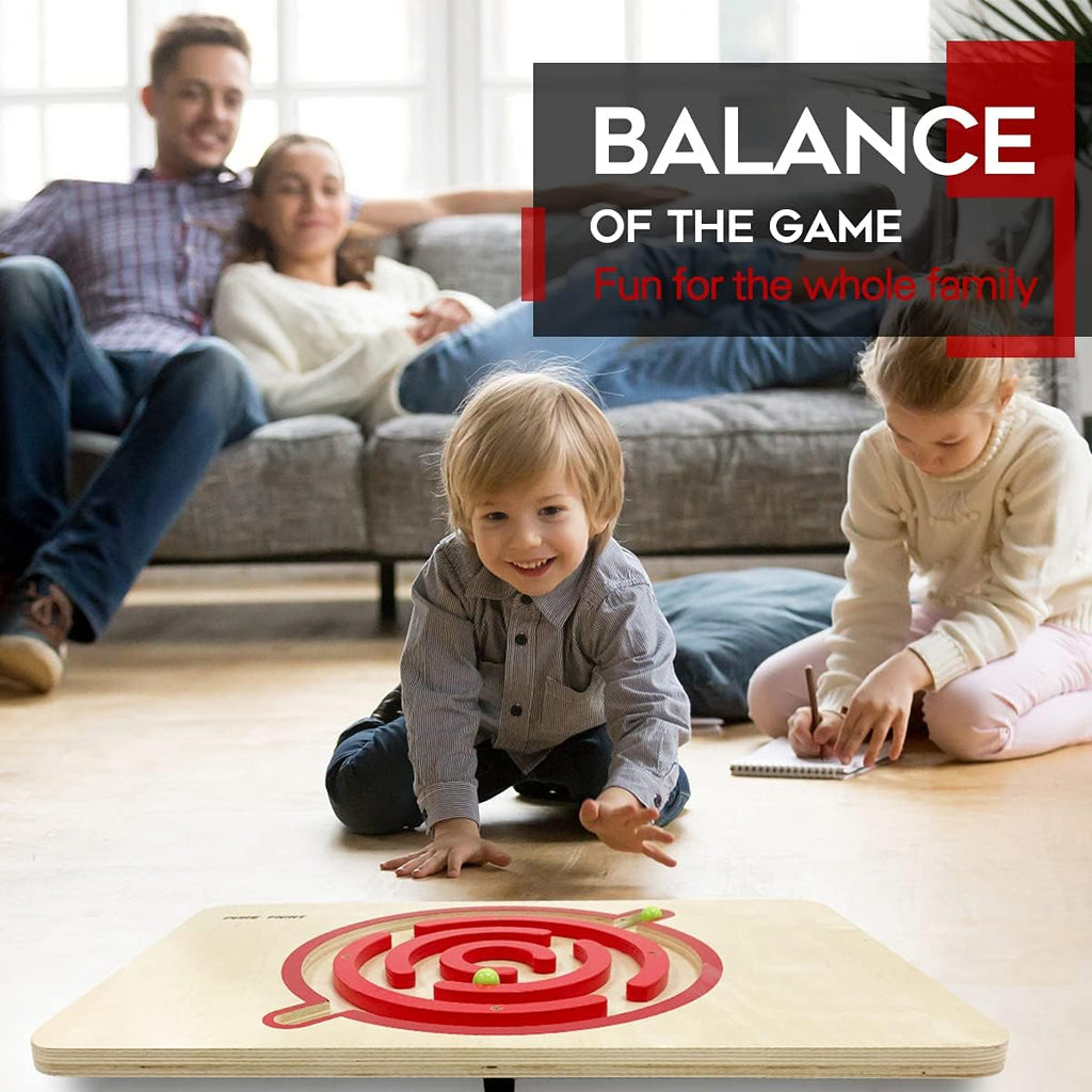 Maze Balance Board Wooden X-Large O907140