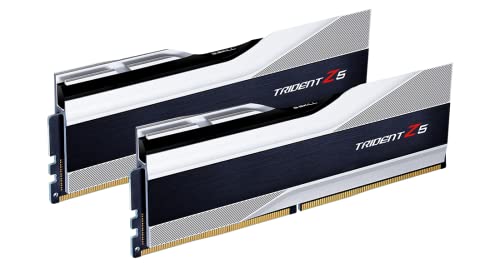 DDR5 RAM 32GB (2x16GB) 6000MT/s CL36-36-36-96 Desktop Computer Memory Metallic Silver E87770