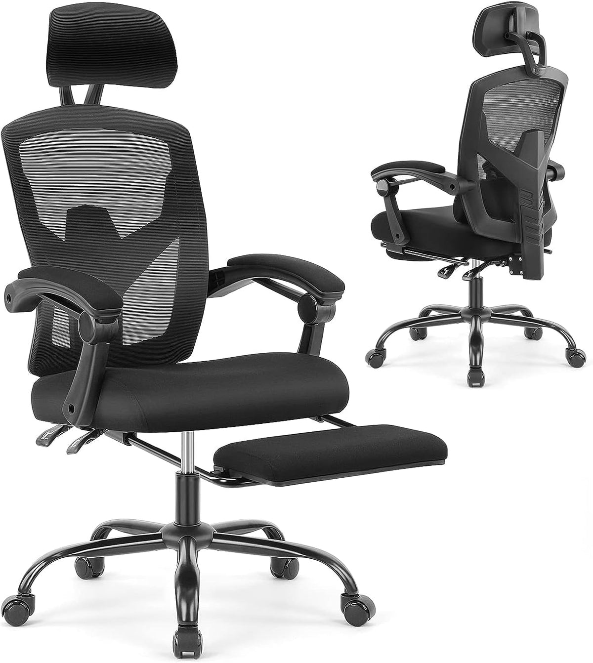 Ergonomic High Back Mesh Office Chair with Lumbar Support I7411