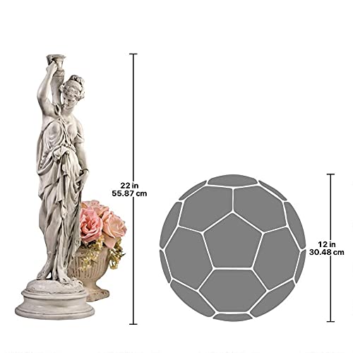 Antique Stone Finish Handcast Polyresin Garden Statue J46801