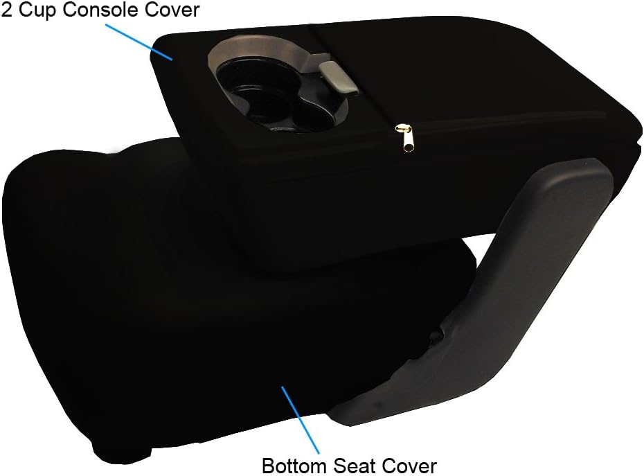 Custom Fit Neoprene Car Front Seat Covers Gray & Black P154