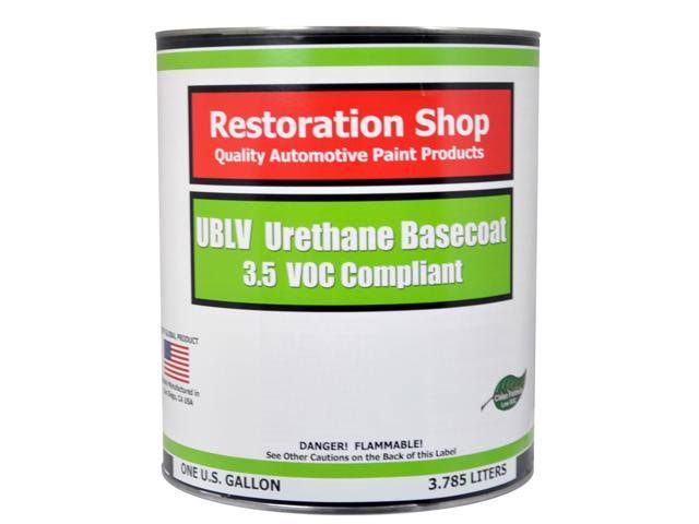 1 Gallon Low VOC Urethane Basecoat Auto Paint Y761