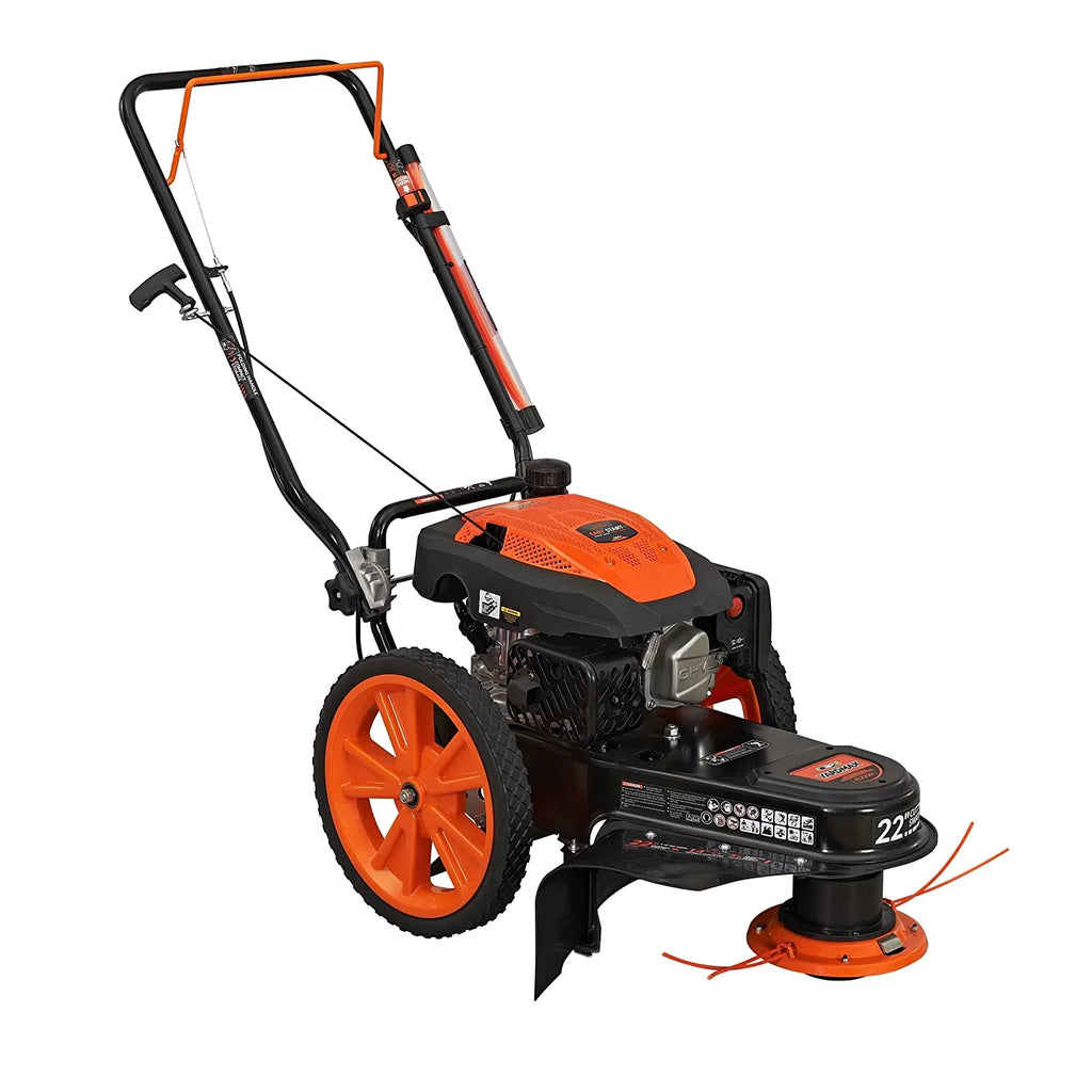 22 in. 170cc Gas Walk Behind String Trimmer Mower D69332