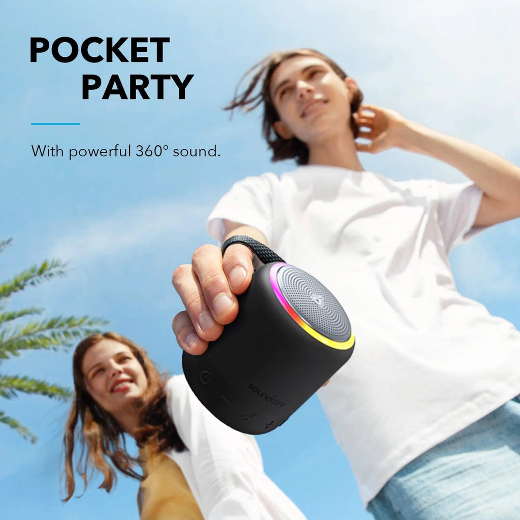 Mini 3 Pro Portable Speaker, 15-Hour Playtime, IPX7 Waterproof A93211