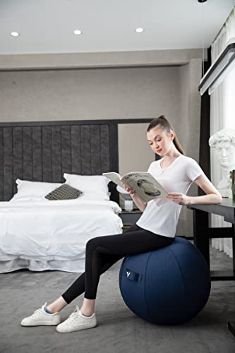 Exercise Ball Chair with Cover and Pump O44845