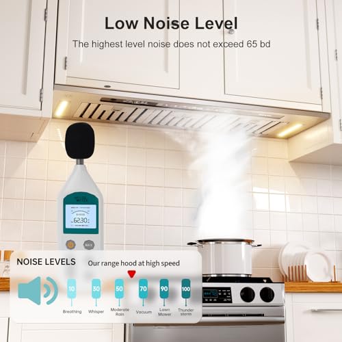 900 CFM Voice Control Kitchen Range Hood B275