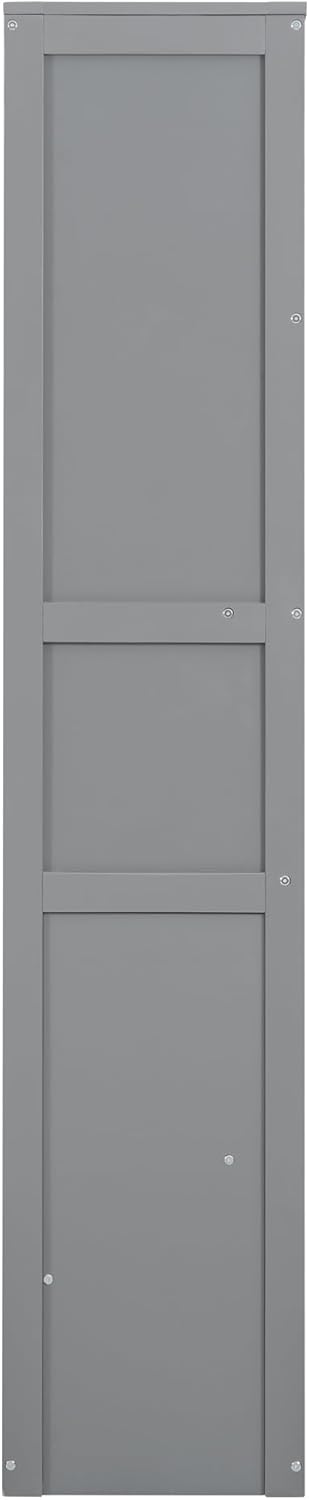 Queen Size Grey Wood Murphy Bed H653