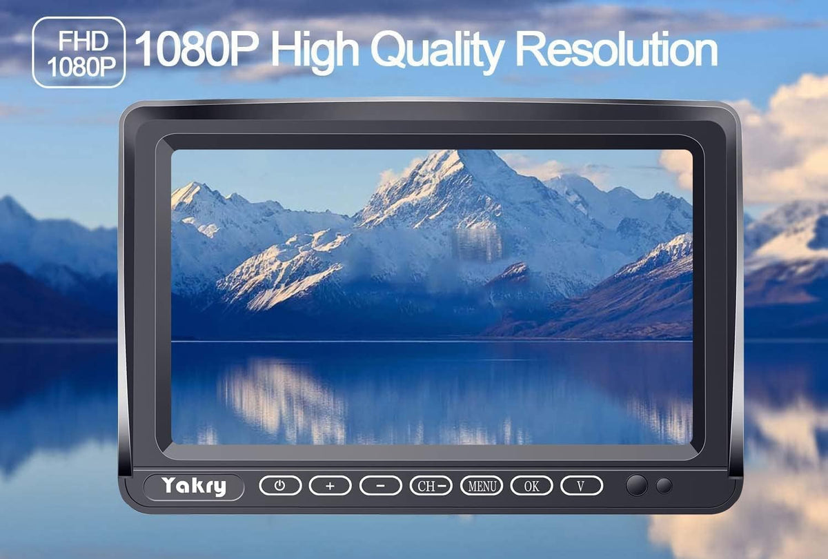 Wireless HD 1080P RV Backup Camera with 7 Inch Monitor V959