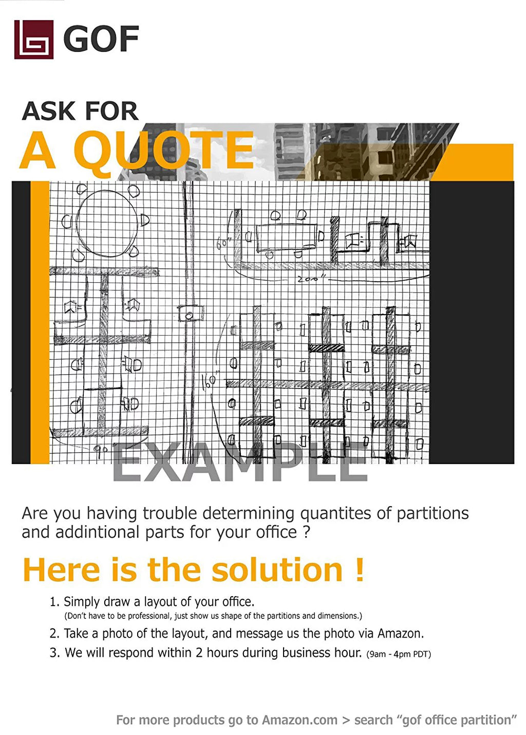 Double 2 Stations Office Cubicle B211419