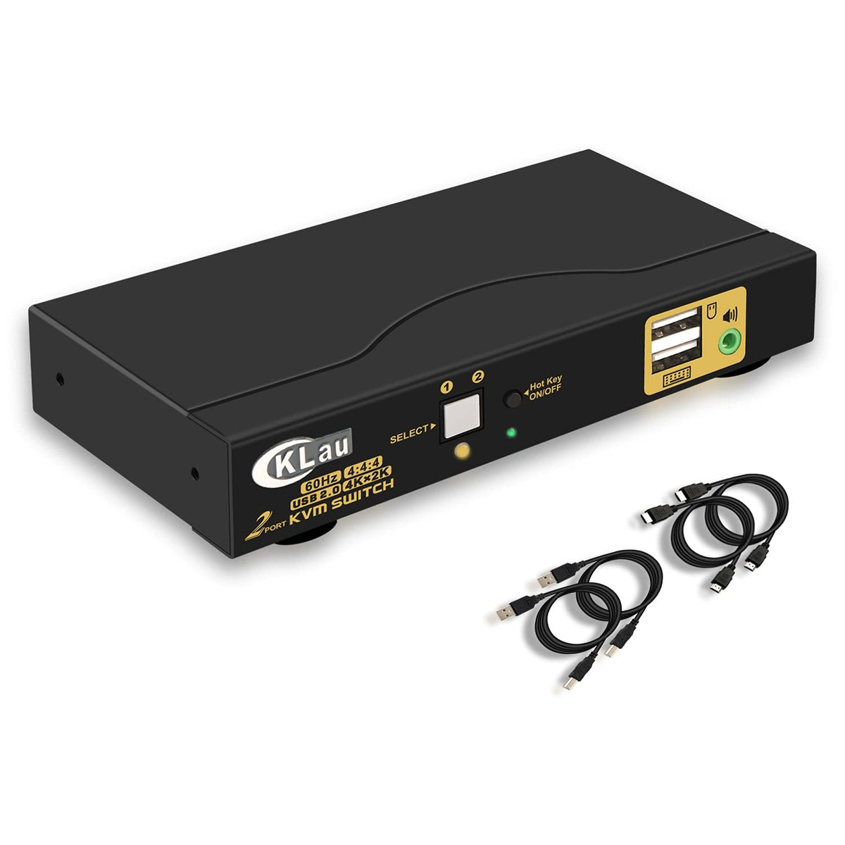 4 Port KVM Switch with Audio C885