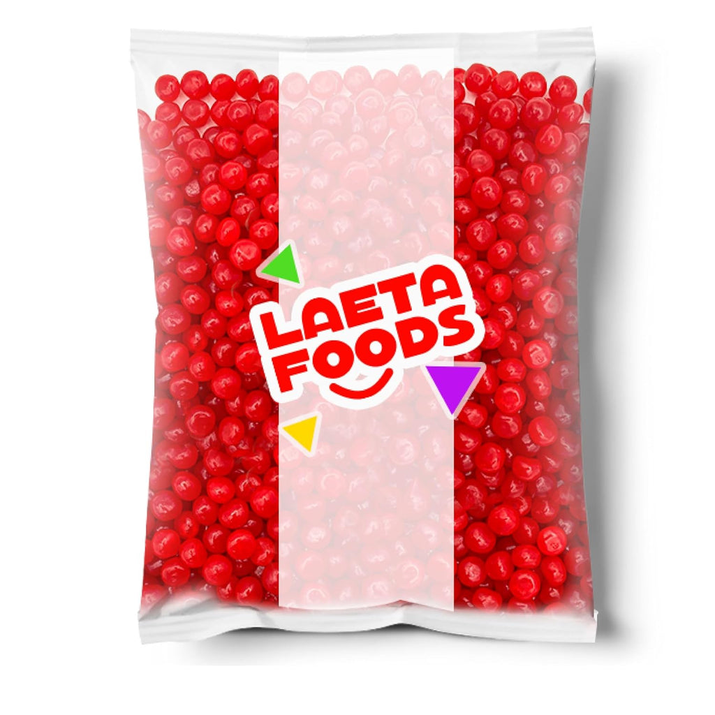 Cherry Sours Chewy Balls Candy (2 Pound Bag) G3450