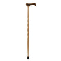40x22 Twisted Maple Walking Cane Y2726