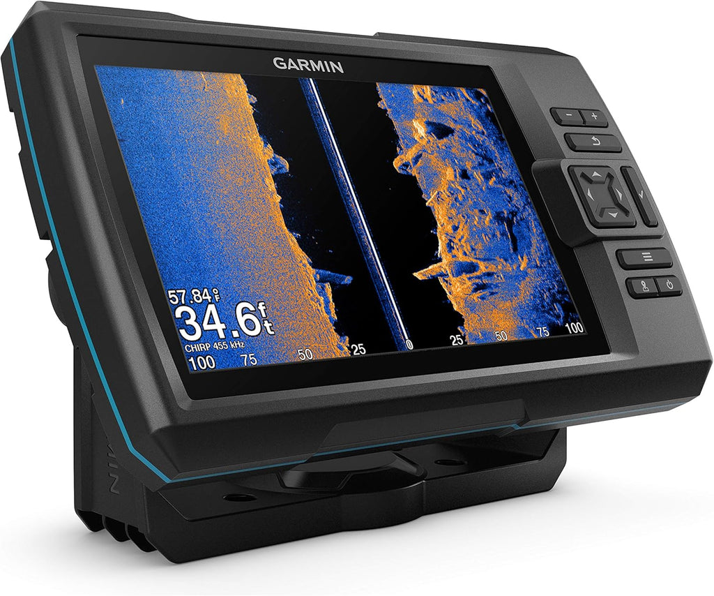 7-inch Color Fishfinder with Transducer and Protective Cover H10902