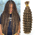 100g 100% Unprocessed Brazilian Virgin Curly Braiding Human Hair Extensions J2309