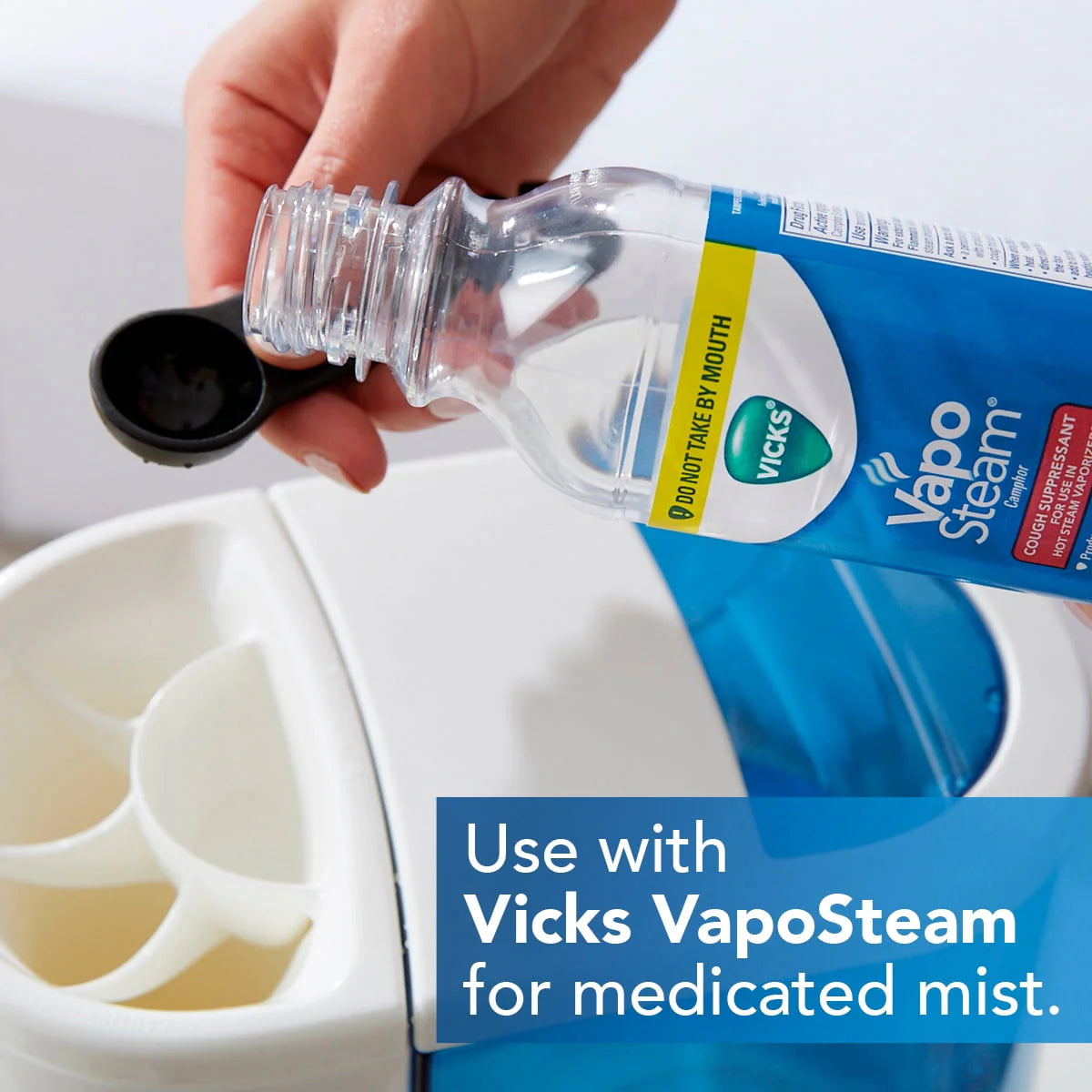 Blue Warm Mist Humidifier Q297435