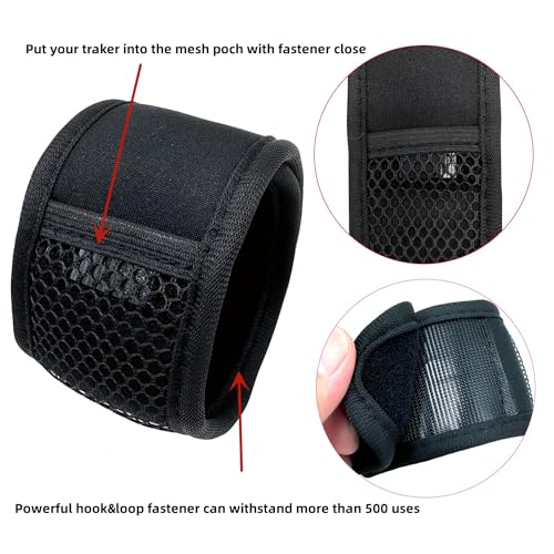Soft Adjustable Wear Ankle Strap Band with Mesh Pouch C80841