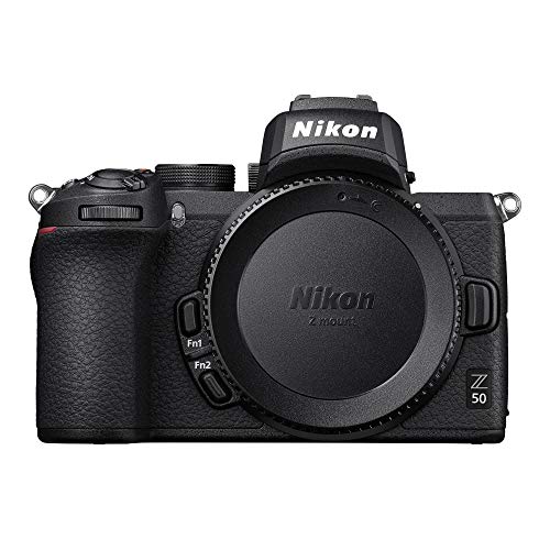 Compact mirrorless camera with wide-angle and telephoto zoom lenses Q492625