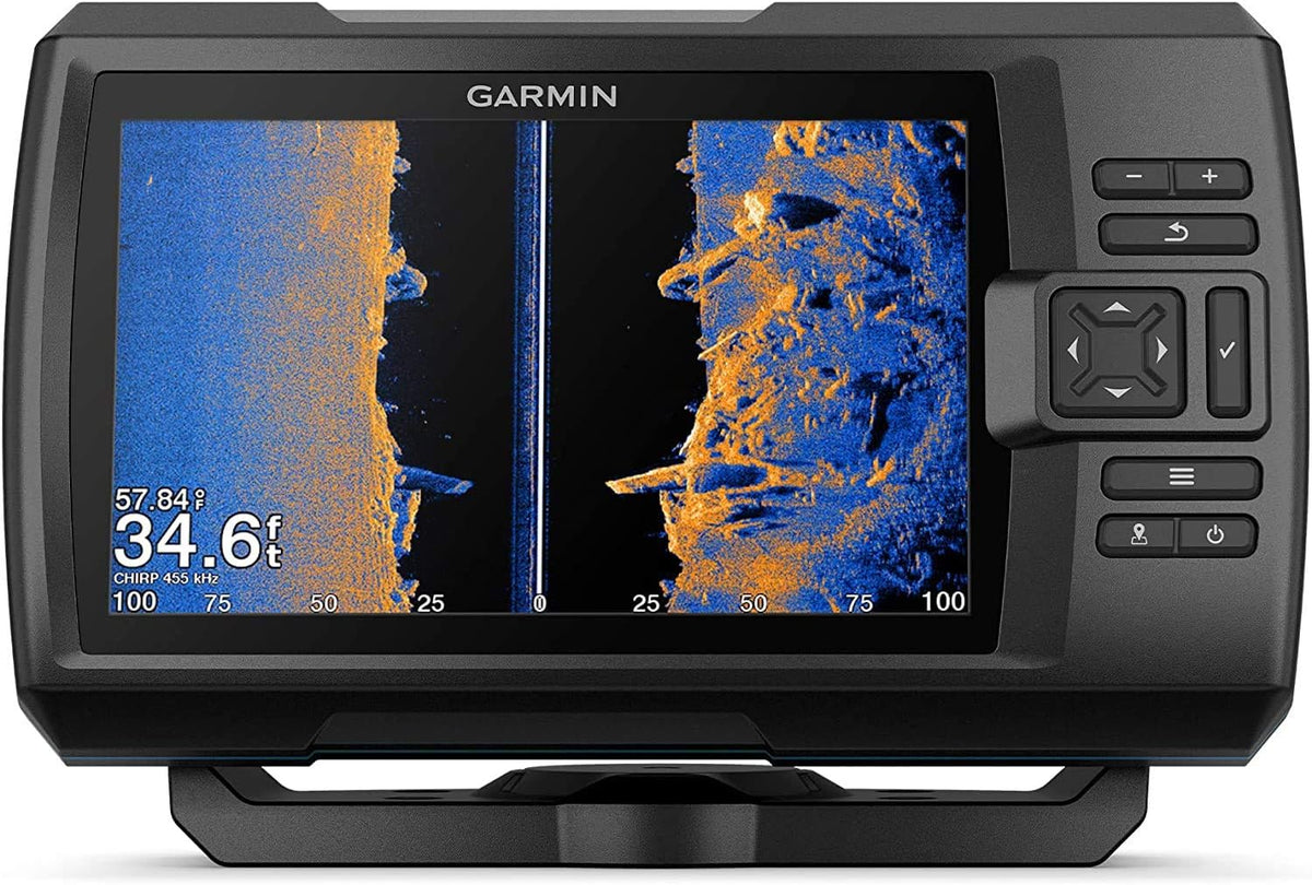 7-inch Color Fishfinder with Transducer and Protective Cover H10902