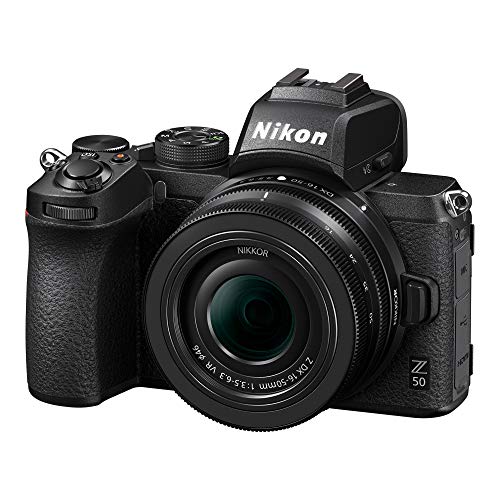 Compact mirrorless camera with wide-angle and telephoto zoom lenses Q492625