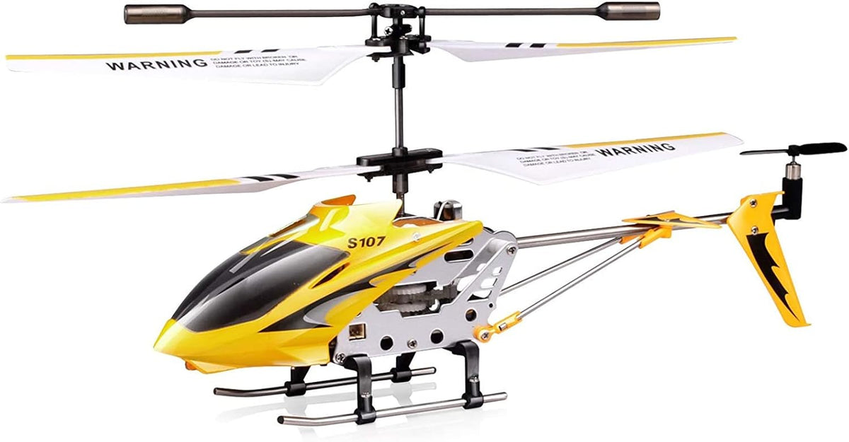 Yellow 3CH Infrared RC Helicopter R43524