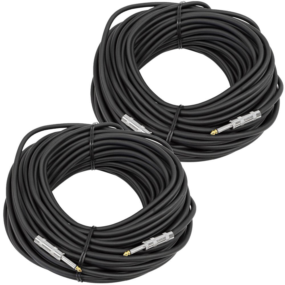 Pair of 100 Feet 14 Gauge Speaker Cables M668758